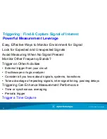 Preview for 38 page of Agilent Technologies Agile or Elusive Signals Information Sheet