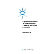 Предварительный просмотр 2 страницы Agilent Technologies Agilent 33500 Series User Manual