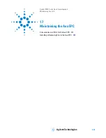 Preview for 323 page of Agilent Technologies Agilent 7890 Series Maintenance Manual