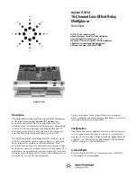 Agilent Technologies Agilent E1345A Datasheet preview