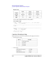 Предварительный просмотр 262 страницы Agilent Technologies Agilent E5250A User Manual