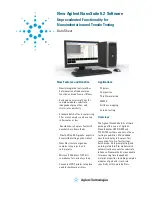 Agilent Technologies Agilent NanoSuite 6.2 Datasheet preview