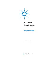 Предварительный просмотр 1 страницы Agilent Technologies AssayMAP Bravo Installation Manual