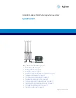 Agilent Technologies BenchCel Microplate Handler Quick Manual preview