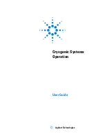 Agilent Technologies Cryogenic User Manual предпросмотр