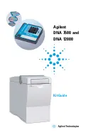 Preview for 1 page of Agilent Technologies DNA 12000 Manual Kit