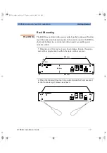 Предварительный просмотр 17 страницы Agilent Technologies E1852A Installation Manual