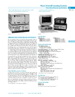 Agilent Technologies E5500 B-series Specification Sheet preview