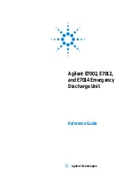 Agilent Technologies E7002 Reference Manual preview