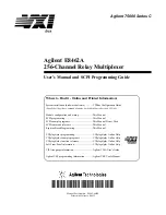 Agilent Technologies E8462A User Manual preview