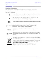 Предварительный просмотр 14 страницы Agilent Technologies FieldFox MW N9913A Service Manual