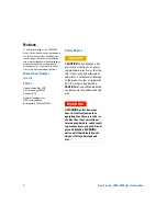 Preview for 2 page of Agilent Technologies Flow Tracker 1000 Series User Information