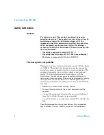 Preview for 4 page of Agilent Technologies Flow Tracker 1000 Reference Manual