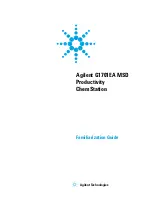 Agilent Technologies G1701EA Familiarization Manual предпросмотр