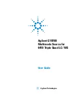 Preview for 1 page of Agilent Technologies G1978B User Manual