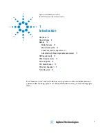 Preview for 7 page of Agilent Technologies G3180B Installation And Operation Manual