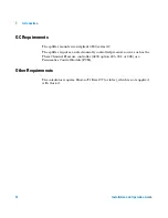 Preview for 12 page of Agilent Technologies G3180B Installation And Operation Manual