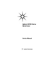 Agilent Technologies G3199 Series Service Manual предпросмотр