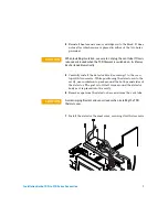 Предварительный просмотр 7 страницы Agilent Technologies G4319A Installation Manual