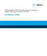 Предварительный просмотр 1 страницы Agilent Technologies G6697A IDP-10 Installation Manual