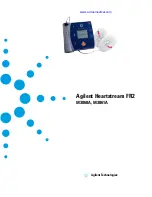 Предварительный просмотр 1 страницы Agilent Technologies Heartstream FR2 User Manual