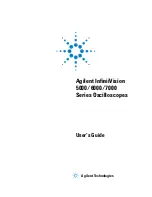 Agilent Technologies InfiniiVision 7000 Series User Manual предпросмотр