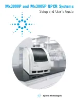 Предварительный просмотр 1 страницы Agilent Technologies MX3000P Setup And User Manual