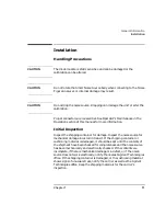 Preview for 21 page of Agilent Technologies N4000A Operating And Service Manual