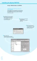Предварительный просмотр 6 страницы Agilent Technologies N4916A Getting Started