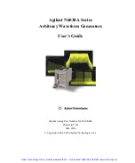 Предварительный просмотр 2 страницы Agilent Technologies N6030-80006 User Manual