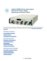 Предварительный просмотр 2 страницы Agilent Technologies N8900 series Operating Manual