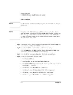 Preview for 28 page of Agilent Technologies NFA Series Performance Verification And Calibration Manual