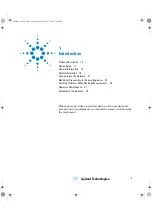 Preview for 11 page of Agilent Technologies OmniBER J7230A Installation And Verification Manual