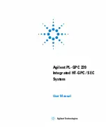 Предварительный просмотр 1 страницы Agilent Technologies PL-GPC 220 User Manual