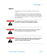 Предварительный просмотр 127 страницы Agilent Technologies TPS-mobile 
9698403 User Manual