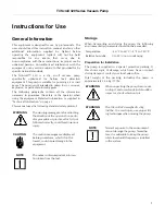 Предварительный просмотр 5 страницы Agilent Technologies TriScroll 320 Series Installation And Operation Manual