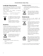 Предварительный просмотр 6 страницы Agilent Technologies TriScroll 320 Series Installation And Operation Manual