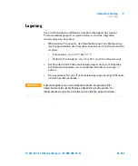 Предварительный просмотр 31 страницы Agilent Technologies TV-401/301/21 NSF User Manual