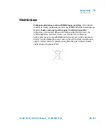 Предварительный просмотр 151 страницы Agilent Technologies TV-401/301/21 NSF User Manual