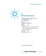 Предварительный просмотр 167 страницы Agilent Technologies TV-401/301/21 NSF User Manual