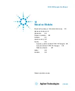 Предварительный просмотр 215 страницы Agilent Technologies TV 551 Navigator User Manual