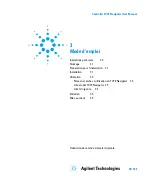 Preview for 29 page of Agilent Technologies TV70 Navigator 969-8970 User Manual