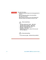 Предварительный просмотр 10 страницы Agilent Technologies U1602A User'S And Service Manual