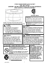 Preview for 1 page of Agio 1031537 Assembly Instructions Manual