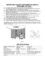 Предварительный просмотр 4 страницы Agio 294452 Manual