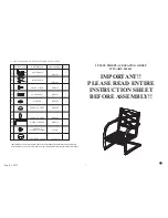 Предварительный просмотр 3 страницы Agio 965441 Assembly Instructions Manual