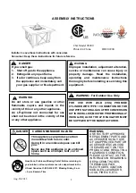 Agio DRC02200 Assembly Instructions Manual preview