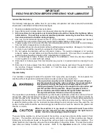 Preview for 7 page of AGL AGL8000R Operator'S Manual