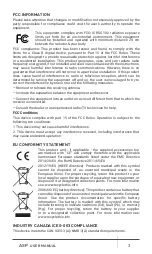 Preview for 3 page of AGM Global Vision ASP TM25-384 User Manual