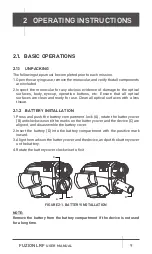 Preview for 9 page of AGM Global Vision FUZION LRF User Manual